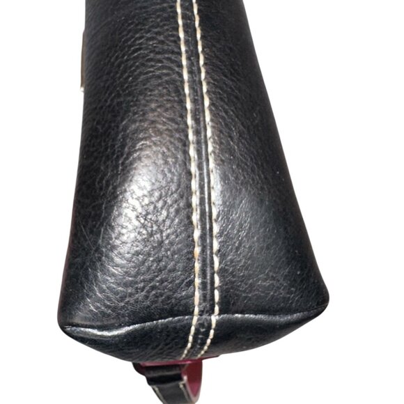 Dooney & Bourke Medium East/West Hearts Buckle Flap Leather Bag - Picture 10 of 10